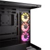 Boitier Moyen Tour E-ATX Corsair 3500X RGB avec panneaux vitrés (Noir)