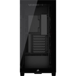 Boitier Moyen Tour E-ATX Corsair iCue Link 3500X RGB avec panneaux vitrés (Noir)