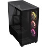 Boitier Moyen Tour E-ATX Corsair iCue Link 3500X RGB avec panneaux vitrés (Noir)