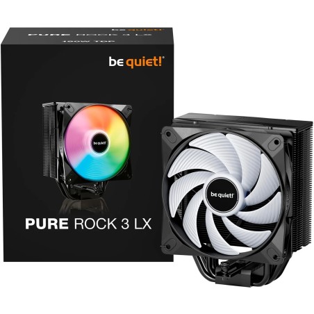 Ventilateur processeur be quiet! Pure Rock 3 LX RGB (Noir)