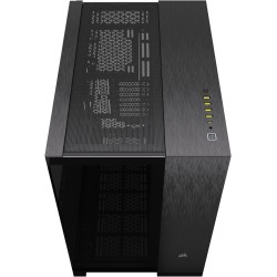 Boitier Moyen Tour E-ATX Corsair 6500X avec panneaux vitrés (Noir/Gris)