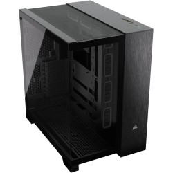 Boitier Moyen Tour E-ATX Corsair 6500X avec panneaux vitrés (Noir/Gris)