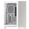 Boitier Mini Tour Micro ATX Corsair 2500X avec panneaux vitrés (Blanc/Argent)