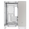 Boitier Mini Tour Micro ATX Corsair 2500X avec panneaux vitrés (Blanc/Argent)