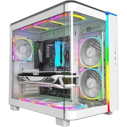 Boitier Moyen Tour ATX Montech King 95 Pro RGB avec panneaux vitrés (Blanc)