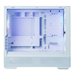 Boitier Mini Tour Micro ATX Zalman P30 Air RGB avec panneaux vitrés (Blanc)