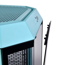 Boitier Mini Tour Micro ATX Thermaltake The Tower 300 avec panneaux vitrés (Bleu)