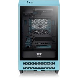 Boitier Mini Tour Mini ITX Thermaltake The Tower 200 avec panneaux vitrés (Bleu)