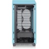 Boitier Mini Tour Mini ITX Thermaltake The Tower 200 avec panneaux vitrés (Bleu)