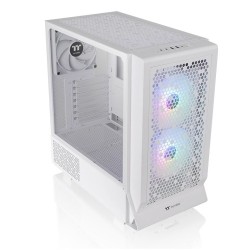 Boitier Moyen Tour E-ATX Thermaltake Ceres 330 TG RGB avec panneau vitré (Blanc)