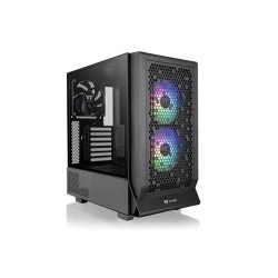 Boitier Moyen Tour E-ATX Thermaltake Ceres 330 TG RGB avec panneau vitré (Noir)