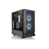 Boitier Moyen Tour E-ATX Thermaltake Ceres 330 TG RGB avec panneau vitré (Noir)