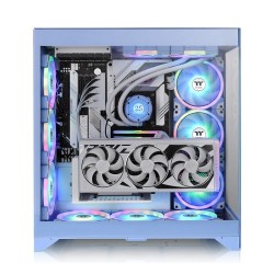 Boitier Moyen Tour E-ATX Thermaltake Centralized Thermal Efficiency E600 MX avec panneaux vitrés (Bleu)