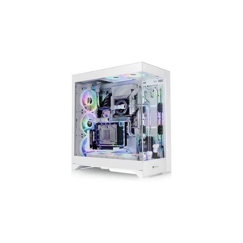 Boitier Moyen Tour E-ATX Thermaltake Centralized Thermal Efficiency E600 MX avec panneaux vitrés (Blanc)