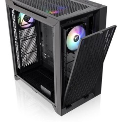 Boitier Moyen Tour E-ATX Thermaltake Centralized Thermal Efficiency C700 TG RGB avec panneaux vitrés (Noir)