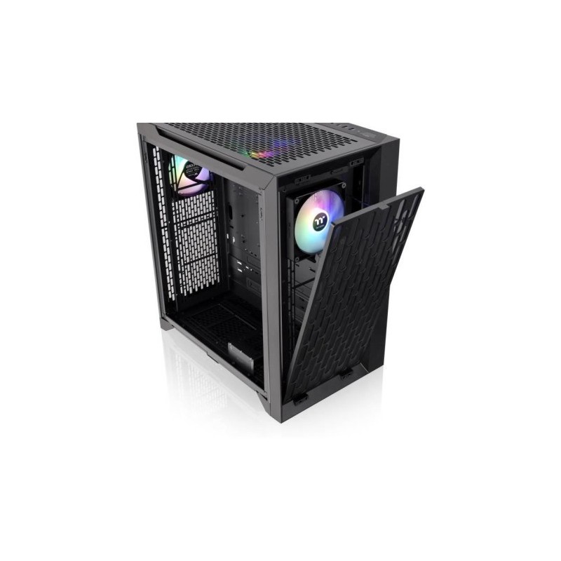 Boitier Moyen Tour E-ATX Thermaltake Centralized Thermal Efficiency C700 TG RGB avec panneaux vitrés (Noir)