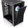 Boitier Moyen Tour E-ATX Thermaltake Centralized Thermal Efficiency C700 TG RGB avec panneaux vitrés (Noir)