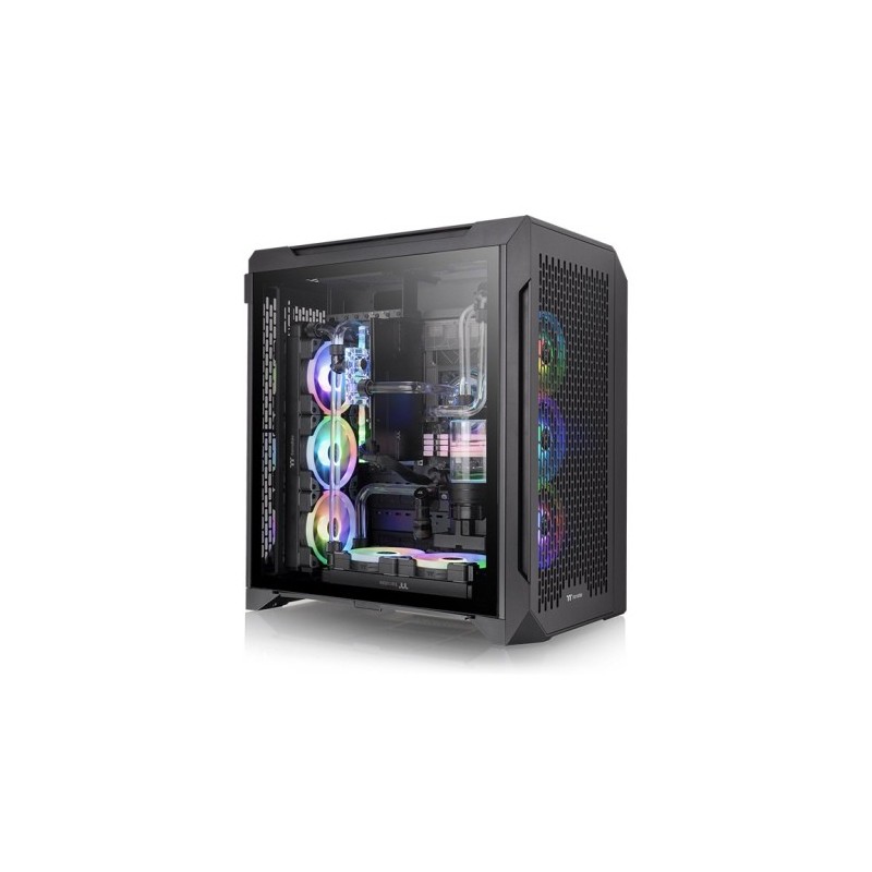 Boitier Moyen Tour E-ATX Thermaltake Centralized Thermal Efficiency C700 Air RGB avec panneaux vitrés (Noir)