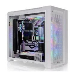 Boitier Grand Tour E-ATX Thermaltake Centralized Thermal Efficiency C750 TG RGB avec panneaux vitrés (Blanc)