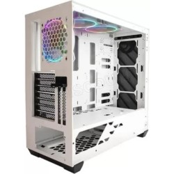 Boitier Moyen Tour E-ATX InWin 216 RGB avec panneau vitré + alimentation 750W (Blanc)