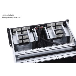 Chassis Industriel 4U Rackabe 19 Alphacool ES Watercooling ready (Prof 48 cm)