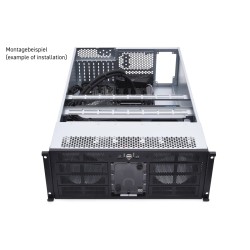 Chassis Industriel 4U Rackabe 19 Alphacool ES Watercooling ready (Prof 48 cm)