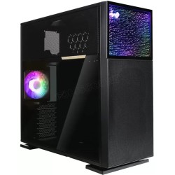 Boitier Moyen Tour E-ATX InWin N515 Nebula Ultra Cooling Edition RGB avec panneau vitré (Noir)