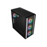 Boitier Moyen Tour ATX Cooler Master MasterBox 600 RGB avec panneau vitré (Blanc)