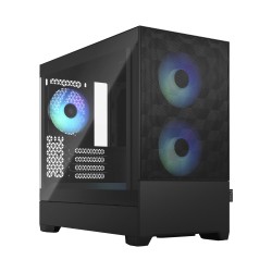 Boitier Mini Tour Micro ATX Fractal Design Pop Mini Air RGB Avec panneau vitré (Noir)