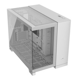 Boitier Mini Tour Micro ATX Corsair 2500X avec panneaux vitrés (Blanc)