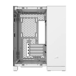 Boitier Mini Tour Micro ATX Corsair 2500X avec panneaux vitrés (Blanc)