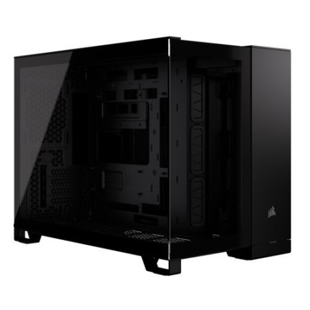 Boitier Mini Tour Micro ATX Corsair 2500X avec panneaux vitrés (Noir)