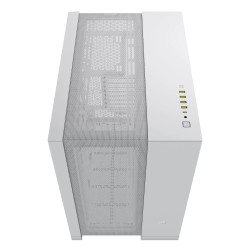 Boitier Moyen Tour E-ATX Corsair 6500D Airflow RGB avec panneau vitré (Blanc)