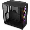 Boitier Moyen Tour ATX NZXT H6 Flow RGB avec panneaux vitrés (Noir)