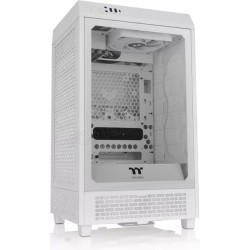 Boitier Mini Tour Mini ITX Thermaltake The Tower 200 avec panneaux vitrés (Blanc)