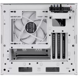 Boitier Mini Tour Mini ITX Thermaltake The Tower 200 avec panneaux vitrés (Blanc)