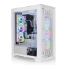 Boitier Grand Tour E-ATX Thermaltake Centralized Thermal Efficiency T500 TG RGB avec panneaux vitrés (Blanc)