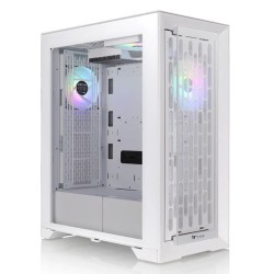 Boitier Grand Tour E-ATX Thermaltake Centralized Thermal Efficiency T500 TG RGB avec panneaux vitrés (Blanc)