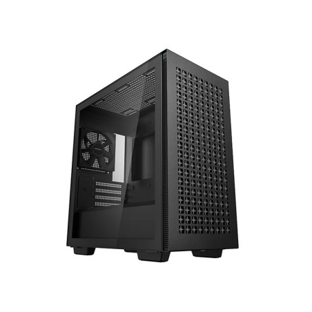 Boitier Mini Tour Micro ATX DeepCool CH370 avec panneau vitré (Noir)