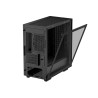 Boitier Mini Tour Micro ATX DeepCool CH370 avec panneau vitré (Noir)