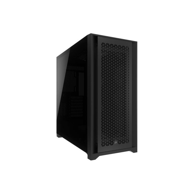 Boitier Moyen Tour E-ATX Corsair 5000D Core Airflow avec panneau vitré (Noir)