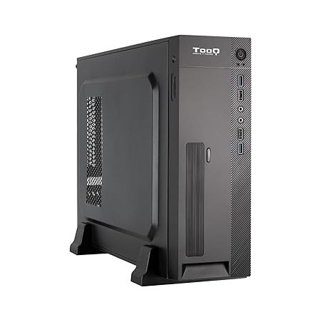 Boitier Mini Tour Micro ATX TooQ TQC-3008U3C + Alimentation 500W (Noir)