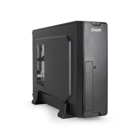 Boitier Mini Tour Micro ATX TooQ Slim TQC-3007U3C avec alimentation SFX 500W (Noir)