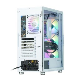 Boitier Moyen Tour ATX Zalman I3 Neo aRGB avec panneau vitré (Blanc)