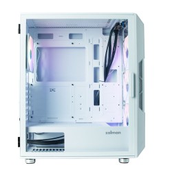 Boitier Moyen Tour ATX Zalman I3 Neo aRGB avec panneau vitré (Blanc)