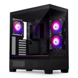 Boitier Moyen Tour E-ATX Phanteks XT View RGB avec panneaux vitrés (Noir)