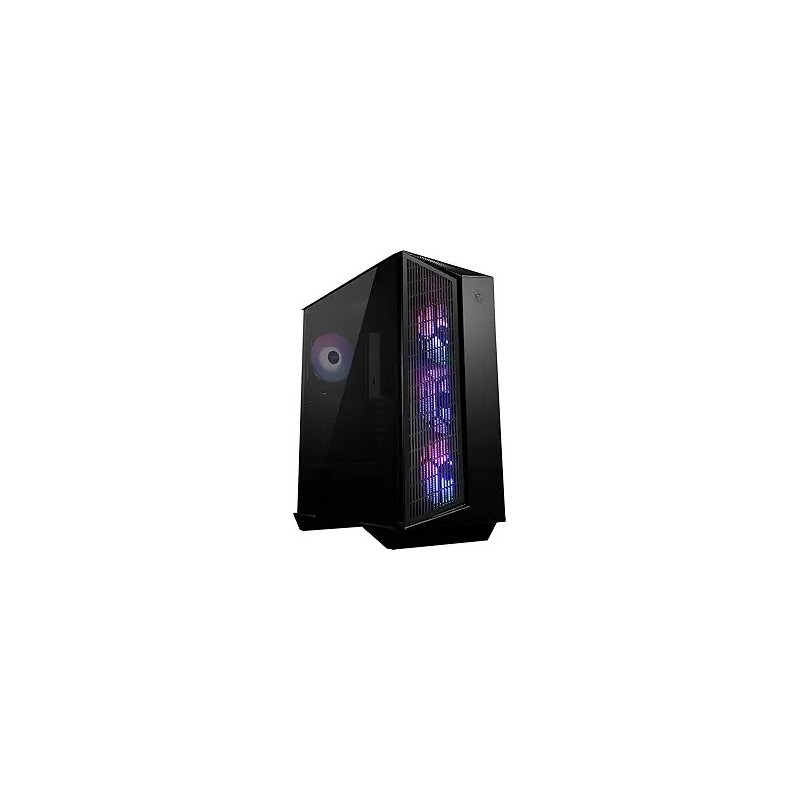 Boitier Moyen Tour ATX MSI MPG Gungnir 111R RGB avec panneaux vitrés (Noir)