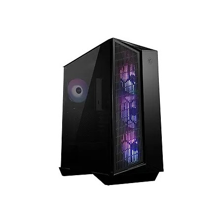 Boitier Moyen Tour ATX MSI MPG Gungnir 111R RGB avec panneaux vitrés (Noir)