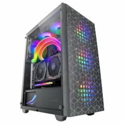 Boitier Moyen Tour ATX Mars Gaming MC-Mag RGB avec panneau vitré (Noir)