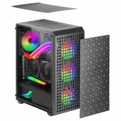 Boitier Moyen Tour ATX Mars Gaming MC-Mag RGB avec panneau vitré (Noir)